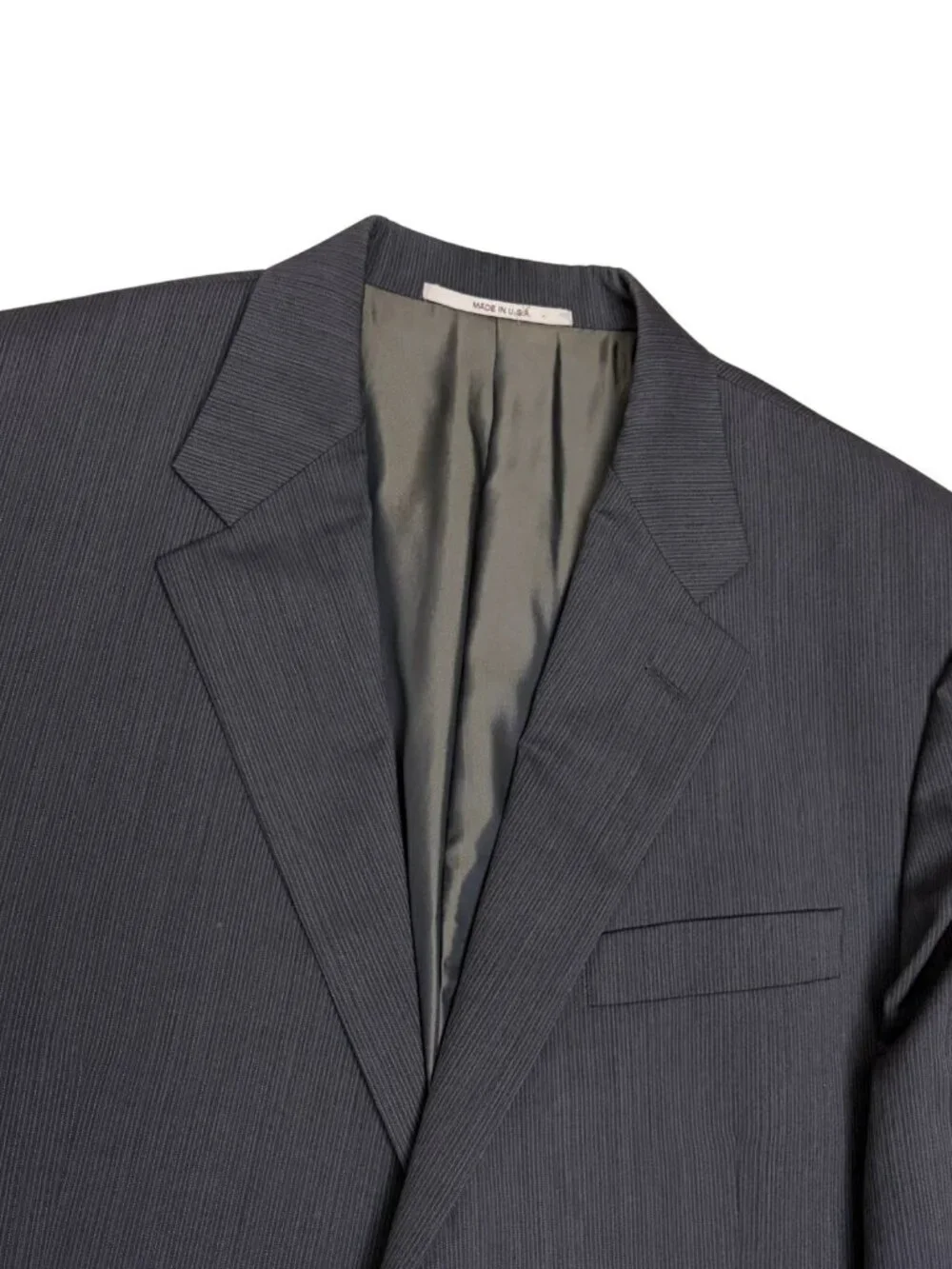 HICKEY FREEMAN Worsted Wool Blazer Sport Coat Luxury Designer Jacket Mens 42R